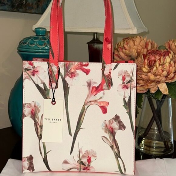 Ted Baker London The Icon floral print large tote bag - Picture 2 of 8